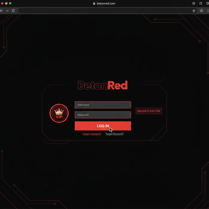 BetonRed Casino Login